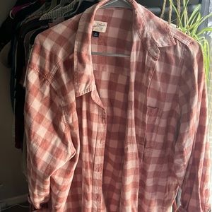 Universal thread pink flannel